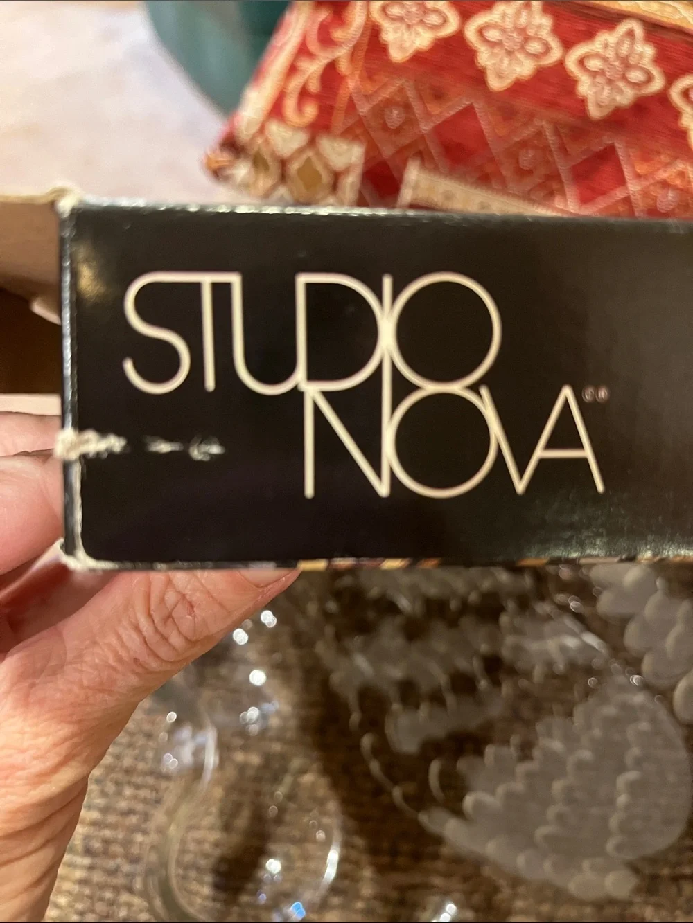 Vintage Studio Nova divided egg tray
